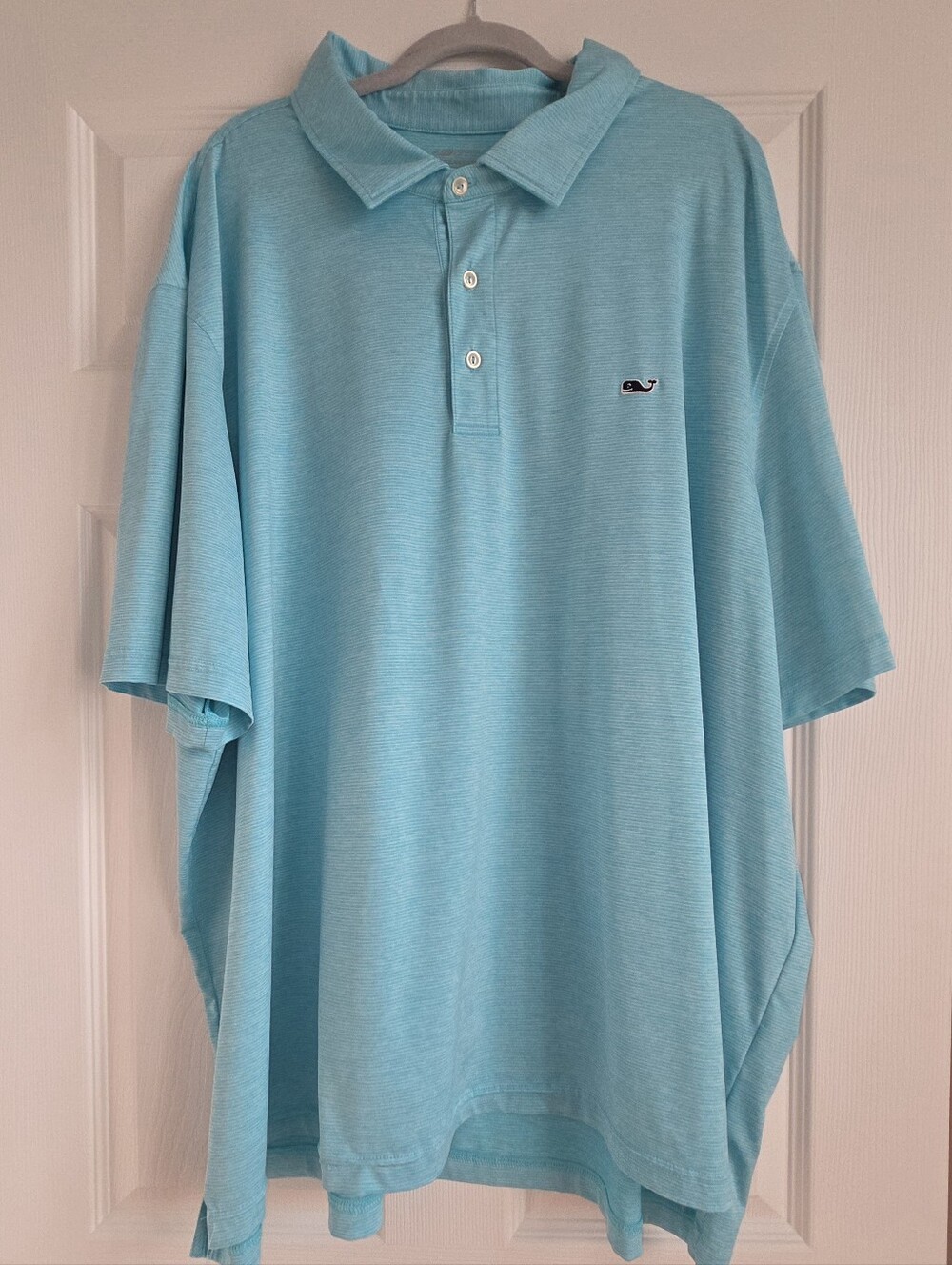 Vineyard Vines Men's Light Blue Polo Shirt